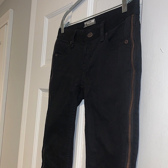 Free People Levon Full Side Zipper Skinny Jean Size 26 - Picture 8 of 15